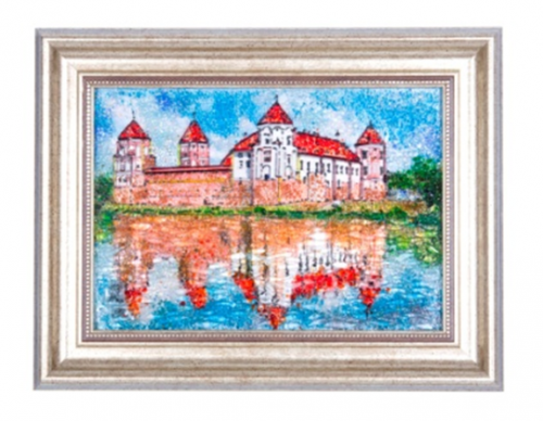 Картина из стекла «Мирский замок»