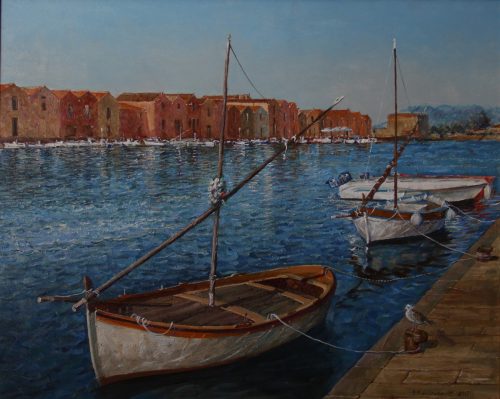 Картина «Рыбацкие лодки на Сардинии»