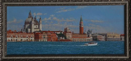 Картина «Венеция. Вид на церковь Santa Maria della Salute»