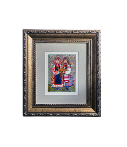 Панно «Белорусские костюмы»