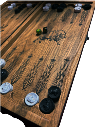 Игральное поле нарды зубр