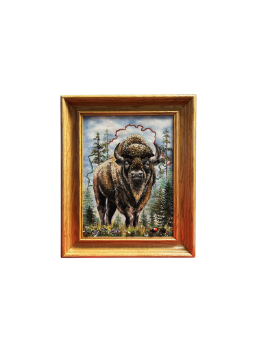 Картина из камня «На страже»