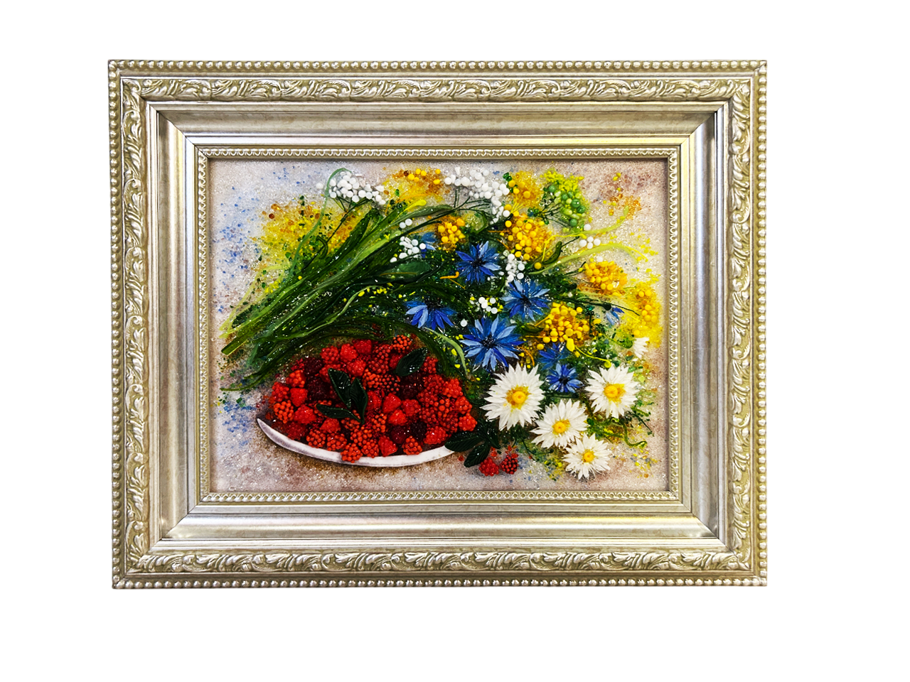 Картины из стекла