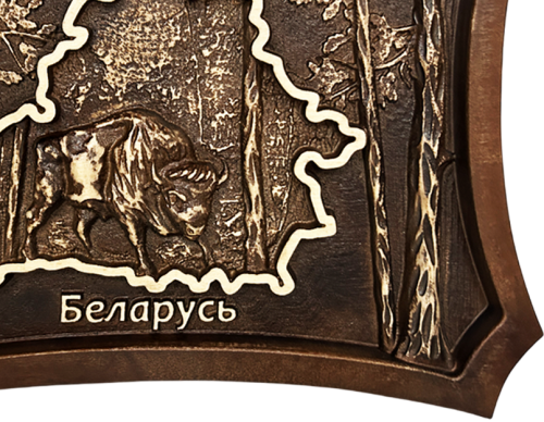 Фрагмент Панно "Дух Полесья"