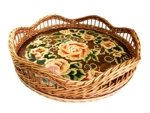 Поднос «Пионы»