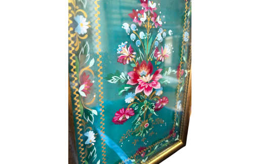 Роспись панно "Букет"